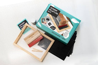 Screen Printing Kit - Design & print your own totes and more