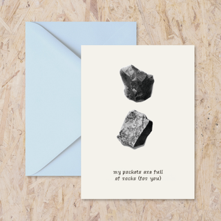 Pockets Full of Rocks - Card