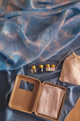 Silk Scarf Dye Kit - Natural Indigo