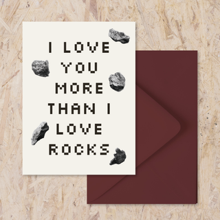 I Love You More - Card