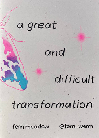 A great and difficult transformation zine