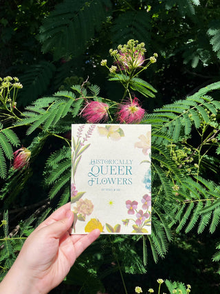 Historically Queer Flowers Zine  *1st Reprint