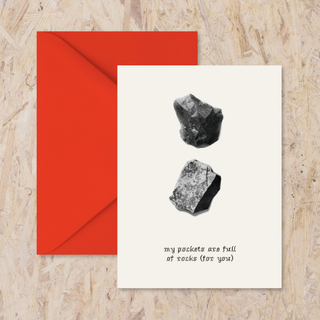 Pockets Full of Rocks - Card