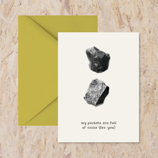 Pockets Full of Rocks - Card