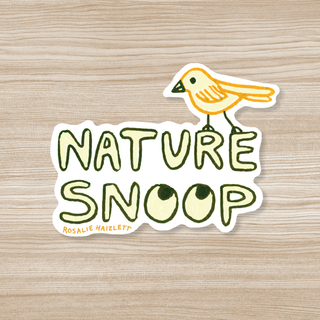 Nature Snoop Waterproof Sticker