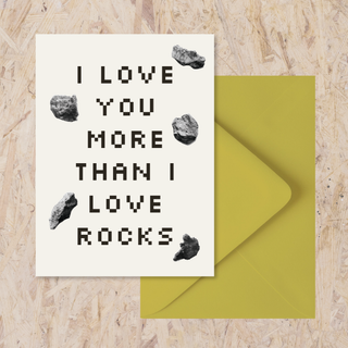 I Love You More - Card