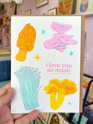 I love you so mush (greeting card)