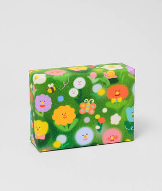 Busy Garden Kids Gift Wrap