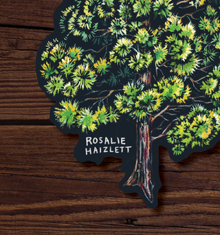 Ponderosa Pine Waterproof Sticker