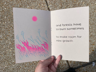 A great and difficult transformation zine